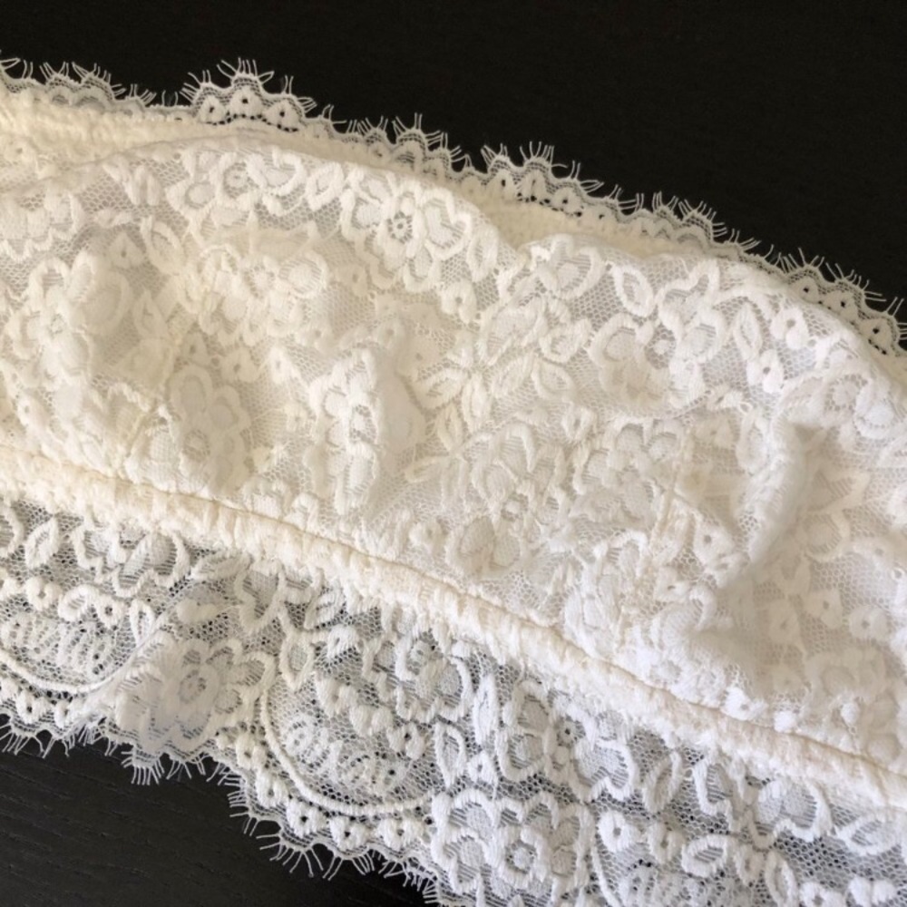 Aerie White Lace Bandeau - Picture 5 of 7
